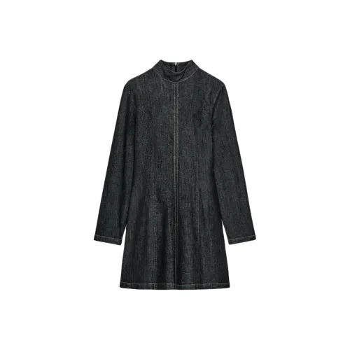 ZARA Collaboration Длинное платье с длинными рукавами женское