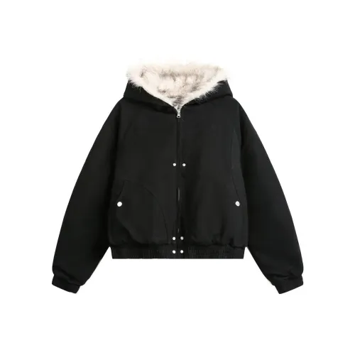 M MAICCO Denim Cotton Down Jacket Women's Bulky Coats (Puffers) M MAICCO Деним Хлопковый Пуховик Женские Толстые Куртки (Пуховики)