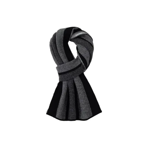 Devanro 100% овечья шерсть вязаные шарфы Мужской