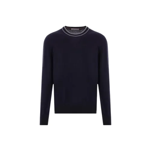 BRUNELLO CUCINELLI SS24 Свитер Мужской Черный