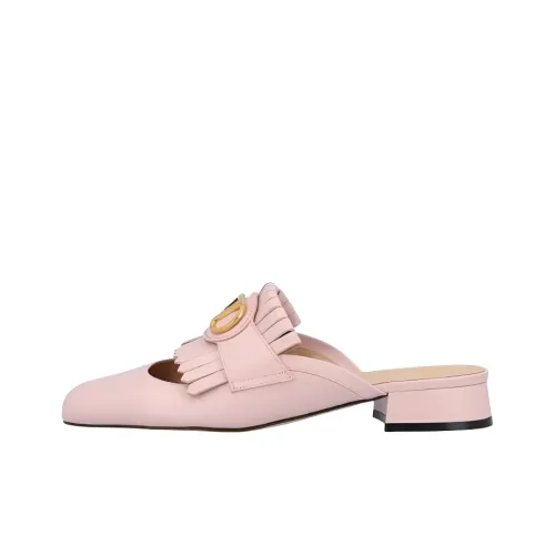 Valentino Garavani Резиновая подошва Домашние тапочки Женские Розовый