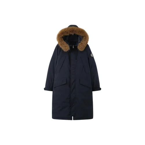 OZVO Темно-синий женский пуховик