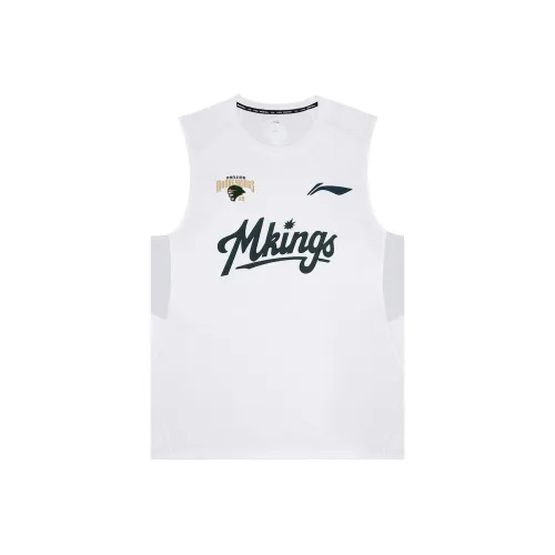 Подкладка без рукавов футболка унисекс белый