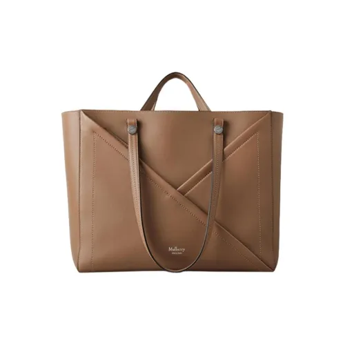 Mulberry Гладкий Матовый Телячья кожа Тоут Сумка Сумка для покупок Сумка на плечо Сумка Обычный Женские Тик Цвет