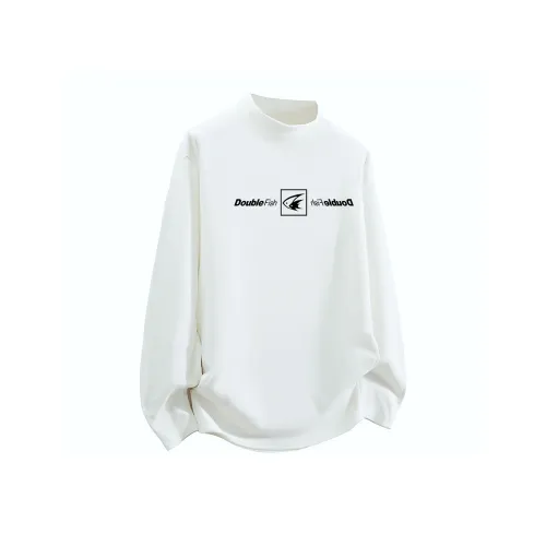 Двойная рыба Унисекс Трикотаж