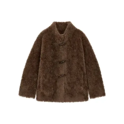 DITB Коричневый Женские Бархатные Куртки