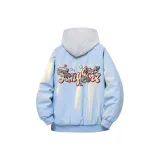 Light Blue [Thickened и с флисовой подкладкой тяжелый] (в комплекте с высоким качеством тяжелый бело-серый свитшот Фотиния)