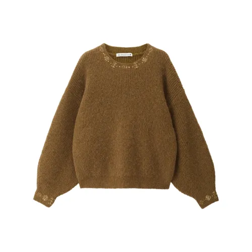 Giordano 08 Золотисто-коричневый Женский Трикотаж