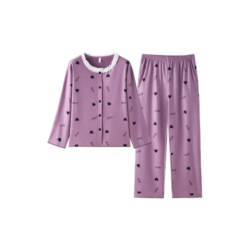 MADALLO Фиолетовый Женские Пижамные Комплекты
