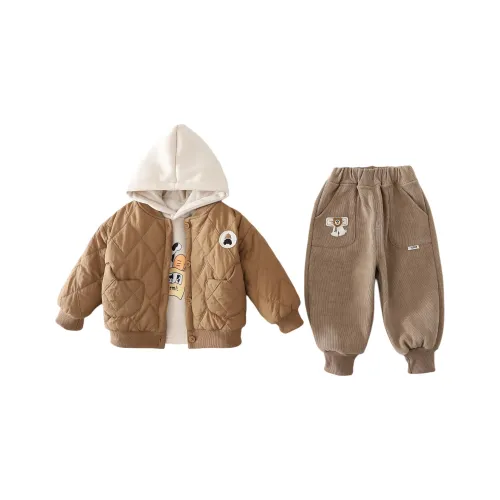 Yunpo Повседневная спортивная одежда THREE Piece Набор для детей в возрасте 3-7 лет