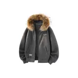 Темно-серый с флисовой подкладкой