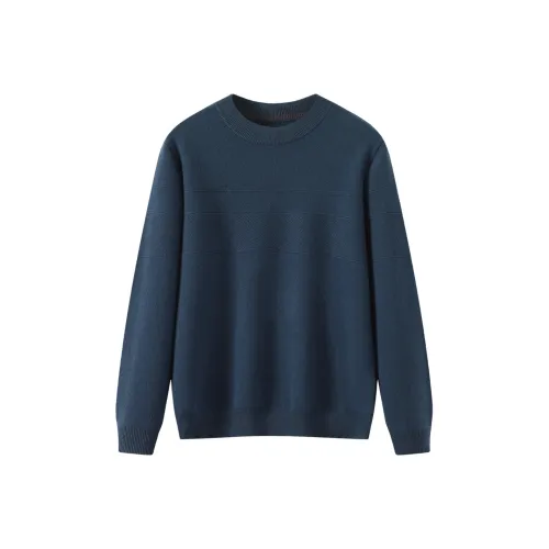 H YXIANG Кашемир Свитер Мужской