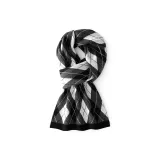 Белый серый черный