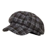 Синий берет в клетку