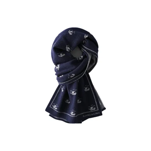 MH 100% шерсть Вязаные шарфы Мужской