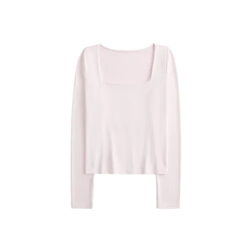 Hollister Розовые Женские T-рубашки