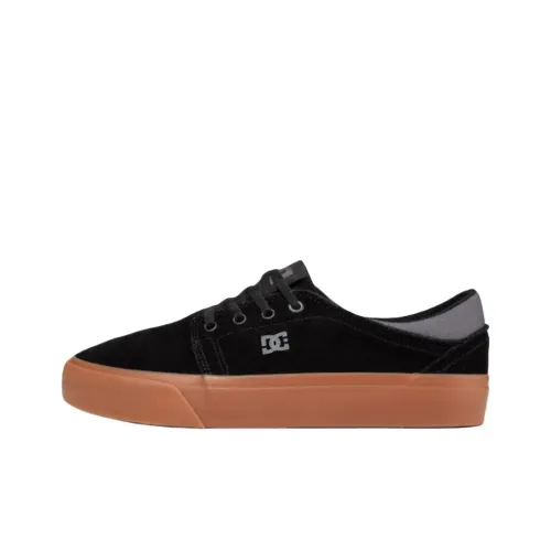 DC Shoes Trase SD Устойчивые к истиранию Низкие Кроссовки для скейтбординга Мужские Черные