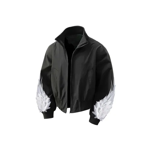 NEAR HERE Черный Унисекс Куртки