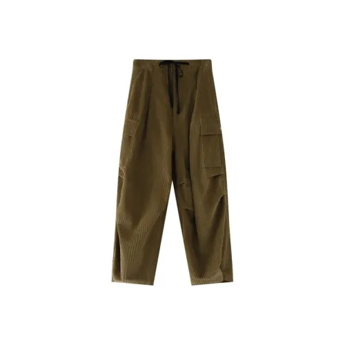 TCH Желтые Женские Повседневные Брюки