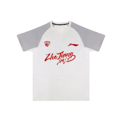 Т-рубашка с подкладкой Unisex Light серого цвета