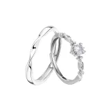 Кольца для пары Mobius (Свяжитесь с клиентской службой для индивидуальной настройки)