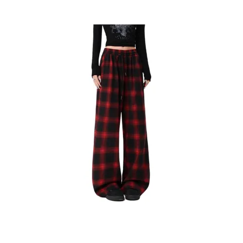 BEAR UNION Red Unisex Casual Pants BEAR UNION Красный Унисекс Повседневные Брюки