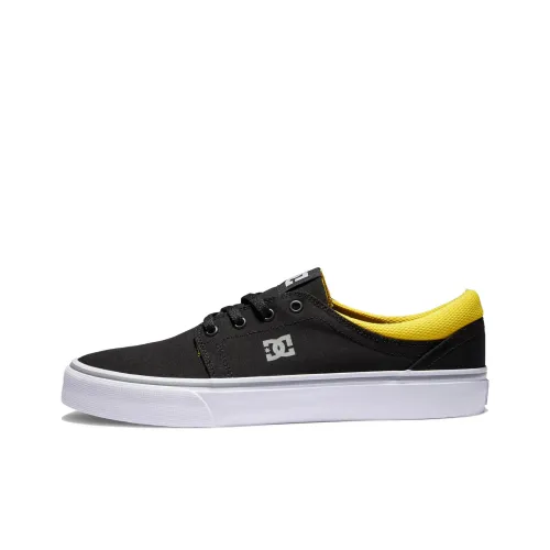 DC Shoes TRASE TX Дышащие Низкие Кроссовки для Скейтбординга Мужские Черные