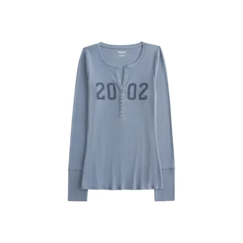 Hollister Blue Женские T-рубашки
