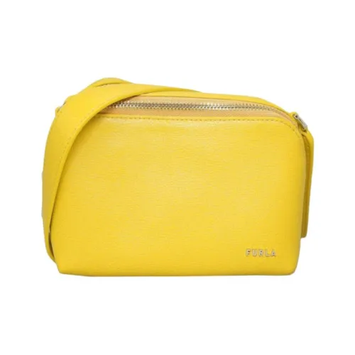 Furla Кожа Camera Сумка Сумка через плечо Сумка на плечо Женская Желтая