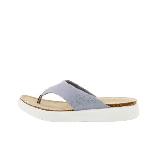 Ecco Corksphere Аbrasion Resistant Шлепанцы Женские Фиолетовые