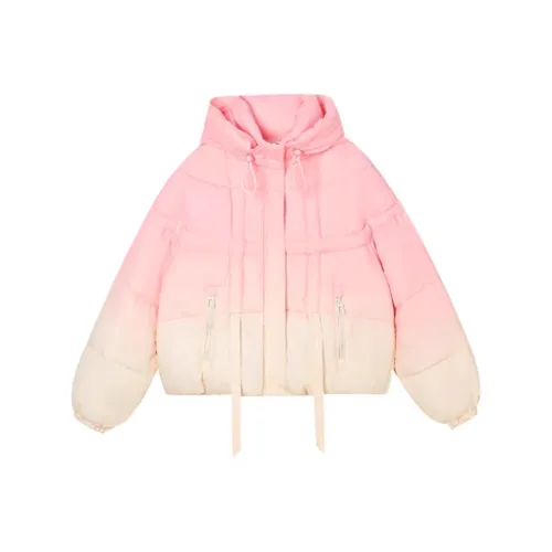 DXLM Vintage Хлопковый пуховик женский