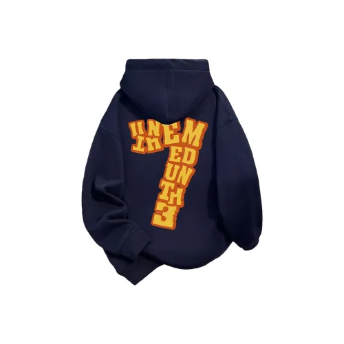 HYUNDAI Темно-синие унисекс свитшоты