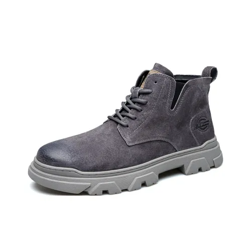 SENJIALUO Короткий MID Голень Мартин Ботинок Мужской