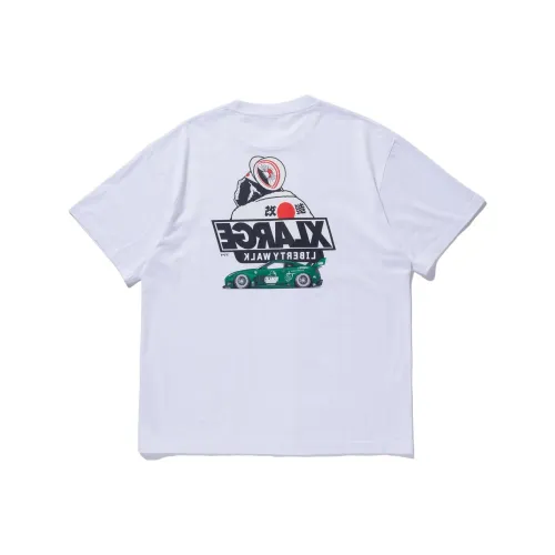 XLARGE совместный модель X LIBERTY Walk Liberty Walk Fw25 T-рубашка Унисекс