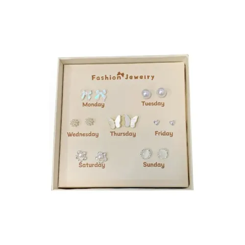 I YOU Alloy Stud Earrings Women's