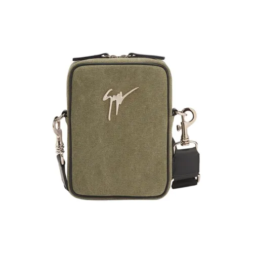 Giuseppe Zanotti GZ Хлопок Сумка через плечо Стандартная Мужская Зеленая