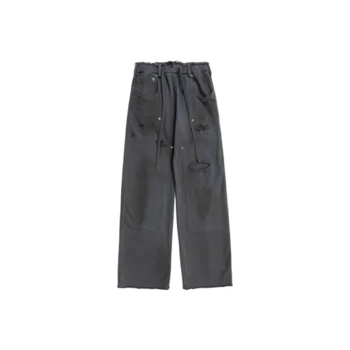 D5OVE Темные Reborn Тренировочные Брюки Вязаные Тренировочные Брюки Мужские