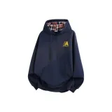 Темно-синий, синий, желтый, логотип