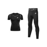 Спортивный комплект из двух предметов (короткий рукав + штаны)