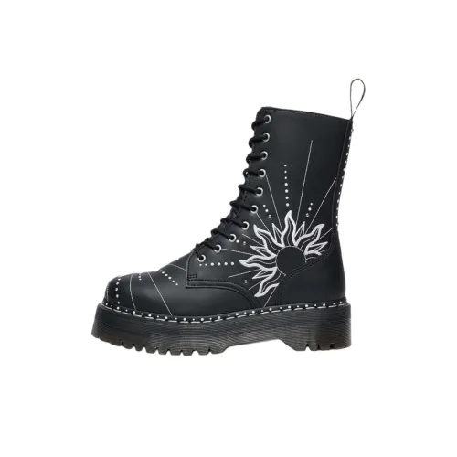Dr.Martens Jadonseries HI SOLAR FLARE Martin Boot 5cm Unisex Black