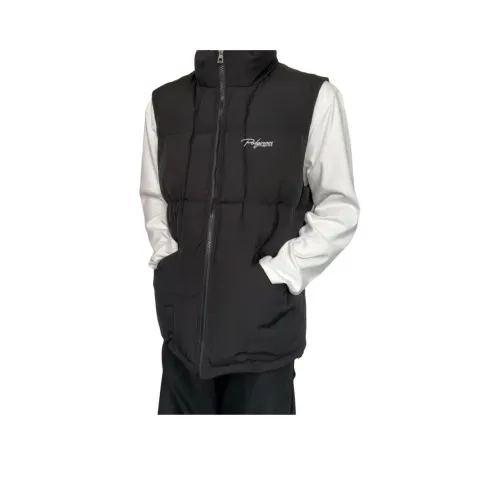 PODGORNOI Черный С подарками Съемный Металл Логотип Мужские Жилеты