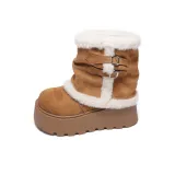 Верблюжий цвет, 6,5 см (с флисовой подкладкой)