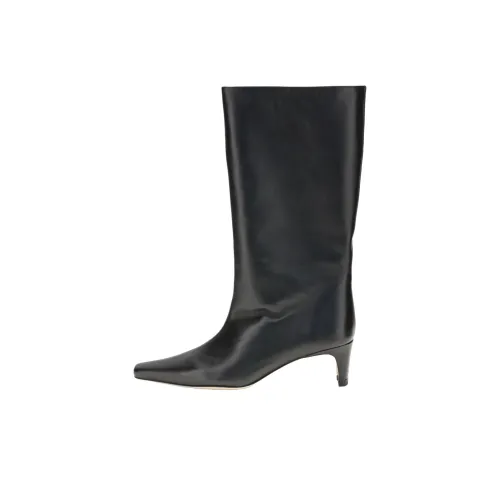 Staud WALLY Колено Высокие сапоги 5,5 см Женские Черный