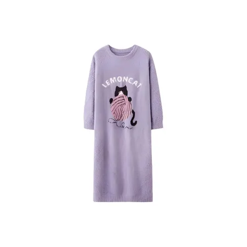 HAPG Фиолетовый Женские Ночные сорочки