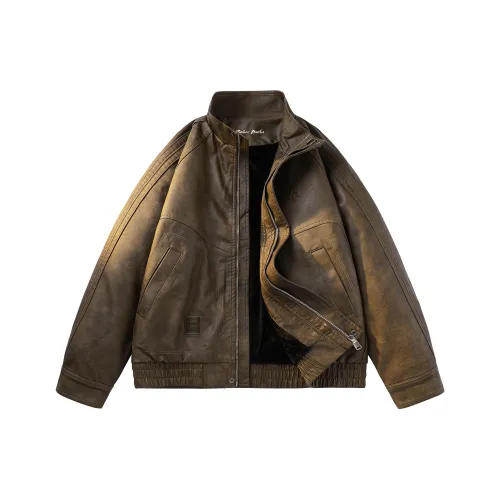 JUNGLE PANDA Кожа Куртка Унисекс