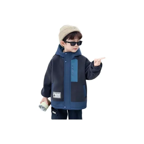 7 SEVFUN Повседневный PARKA Пальто Зимний Синий Детский Возраст 3-7 лет