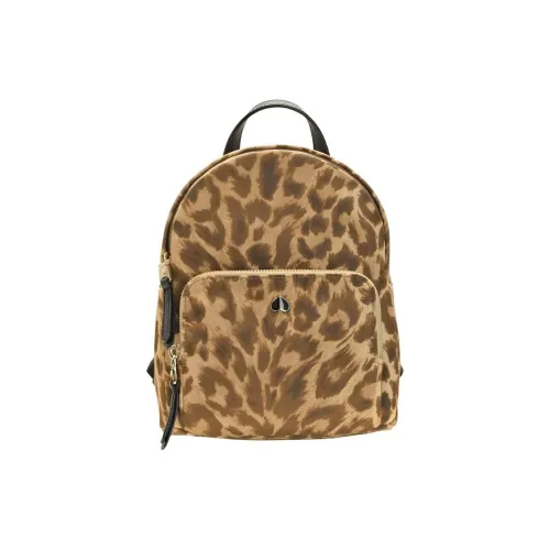 Kate Spade Нейлон Рюкзак Женские Леопардовый принт