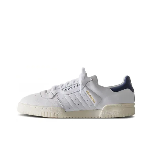 Adidas Originals x Kith Yeezy Powerphase Амортизация и Дышащий Низкий Топ Скейтборд Кроссовки Мужские Белый Синий