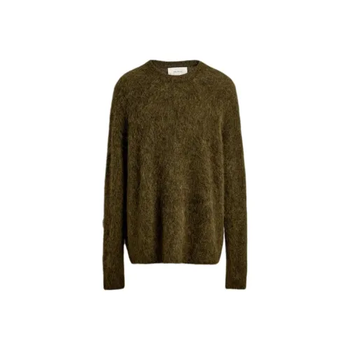 ZARA Collaboration ORIGINS Оливково-зеленый Мужской Трикотаж