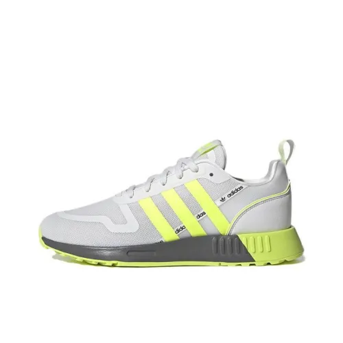 Adidas Originals MULTI Противоскользящие Устойчивые к истиранию Низкие Беговые кроссовки Унисекс Серый Желтый